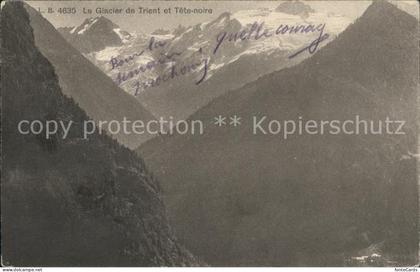 Trient Rhone Glacier de Trient et Tete-nor