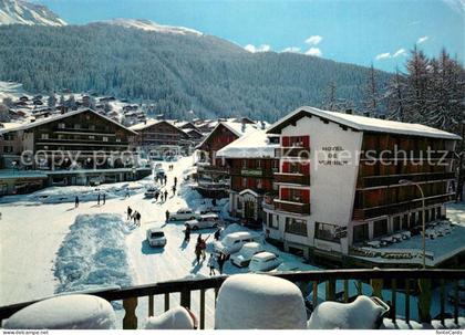 Verbier Hotel de Verbier Winterlandschaft