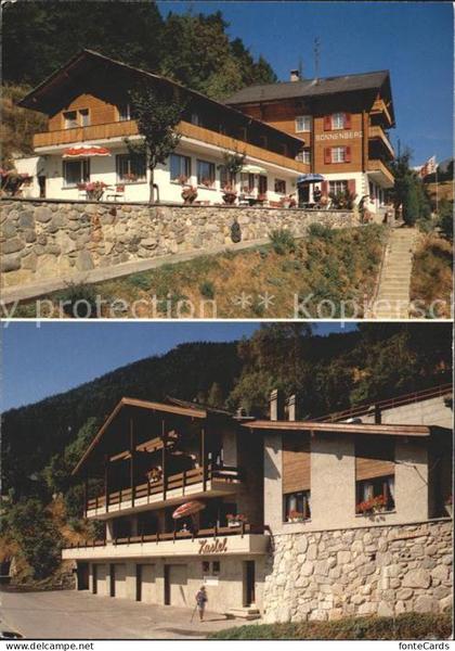 Zeneggen Hotel Sonnenberg und Kastel