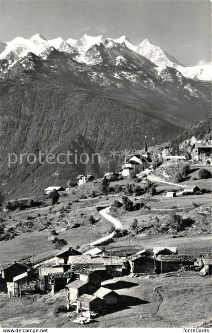 Zeneggen Mischabelgruppe Balfrin