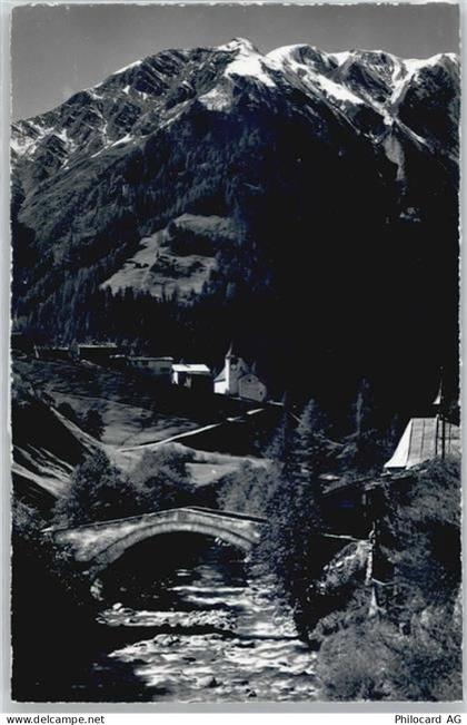 3996 Binn - Breithorn, Brücke, Kirche AKU1 - 50677251