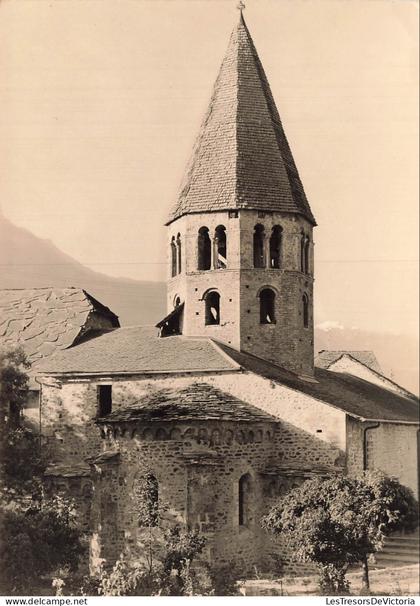 SUISSE - Valais - Eglise de St Pierre de Clages - Clocher - Croix - Triture - Village - Carte postale