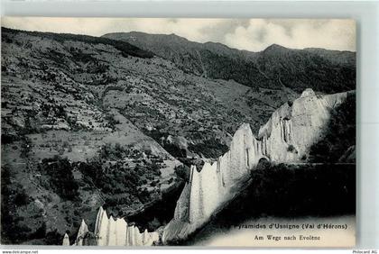 1983 Evolène - Fliegeraufnahme Pyramides dUseigne - 10309229