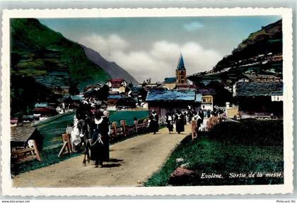 1983 Evolène - Nach der Messe - 10305670