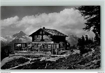 3925 Grächen - Restaurant Hannighüsli Hannigalp - 11089871