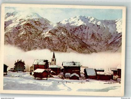 3925 Grächen Winter In den Hofen - 38217305