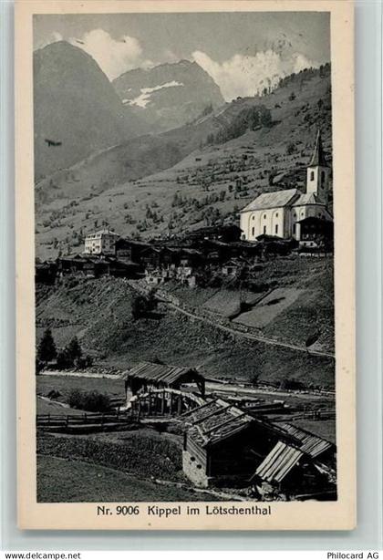 3917 Kippel 1919 - Teilansicht mit Kirche - 13085641