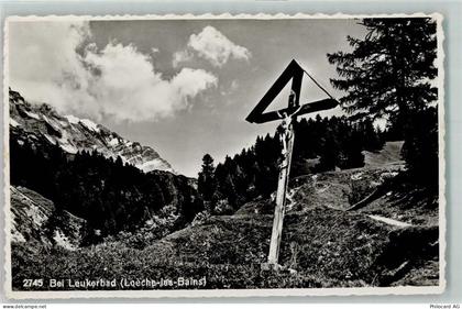 3954 Leukerbad Loèche-les-Bains - Wegkreuz - 10585631