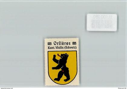 1937 Orsières - Vignette Wappen Kaffee Hag ca 1920-1940 - 11100283