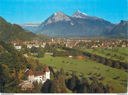 A5540 Switzerland Bad Ragaz mit Churfirstein vue generale