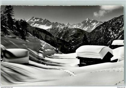 3987 Riederalp - Mischabel Matterhorn Weisshorn Winter - 10280319