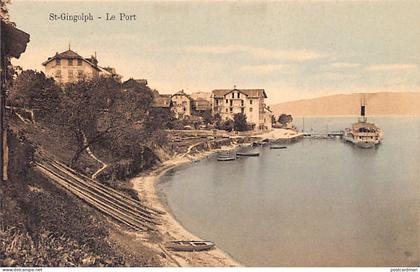Suisse - SAINT-GINGOLPH (VS) Le Port - Ed. Duchoux-Chappaz