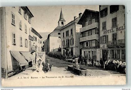 1922 Salvan - La Procession de St. Maurice - 13197772