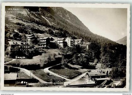1922 Salvan - Marecottes Bahnhof Martigny-Chamonix - 10593464