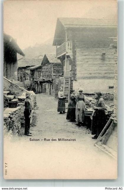 1922 Salvan - Rue des Millionaires - 13172526
