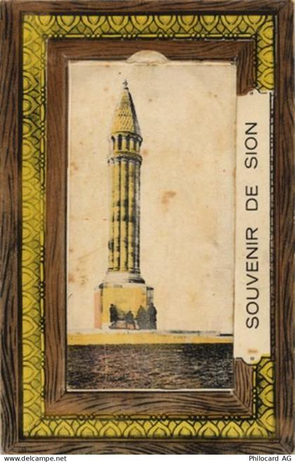 1950 Sion - Sion (Wallis) Leporello II (fleckig VS/RS) - 55094140