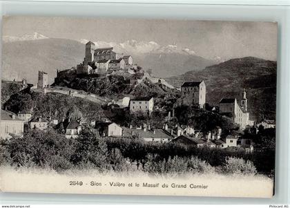 1950 Sion Sitten - Valère et le Massif du Grand Cornier - 11061441