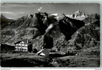 3944 Unterbäch VS 1955 - Brandalp Hotel Alpenrösli Bietschhorn - 10395340