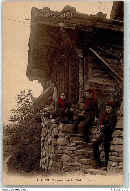 1873 Val-dIlliez - Bäuerinnen - 10601670