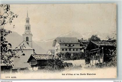 1873 Val-dIlliez Gebrauchsspuren Kirche Dents Blanches - 10624904
