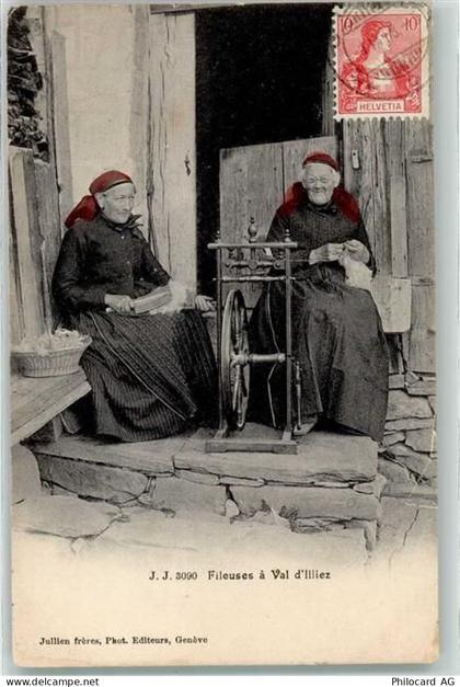 1873 Val-dIlliez - Spinnerinnen - 10601662