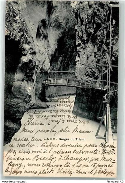 1904 Vernayaz 1903 - Gorges du Trient - 10600554