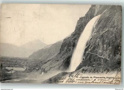 1904 Vernayaz 1904 Foto AK Wasserfall Pissevache - 39490237