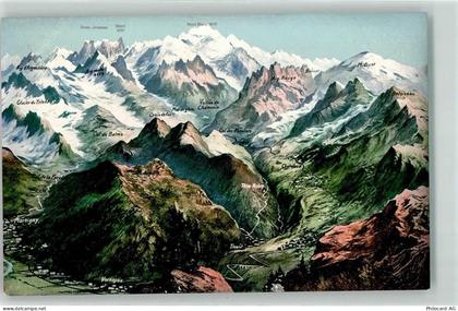 1904 Vernayaz - Vogelschau - 39377874