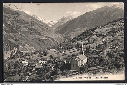 AK Vex, Panorama et la Dent Blanche