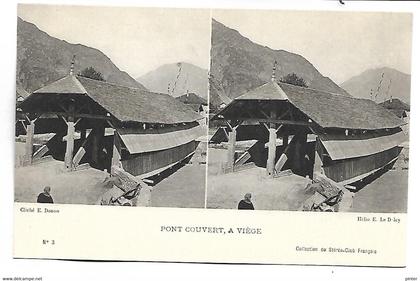 SUISSE - PONT COUVERT A VIEGE
