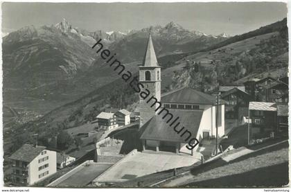 Visperterminen - Foto-AK - Verlag Klopfenstein Adelboden gel. 1975