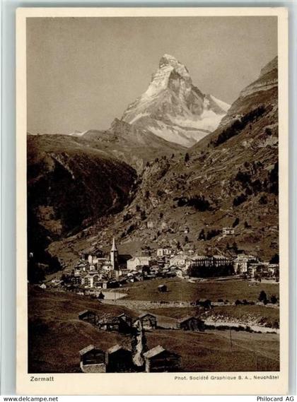 3920 Zermatt - Blick nach Zermatt - 10156508