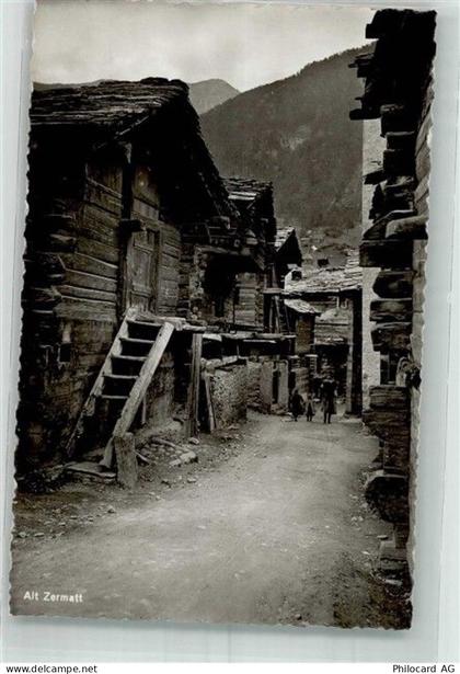 3920 Zermatt Foto AK Alt Zermatt - 38212390