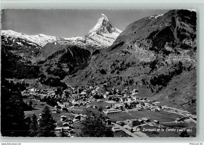 3920 Zermatt - Gesamtansicht Zermatt et le Cervin - 10156986