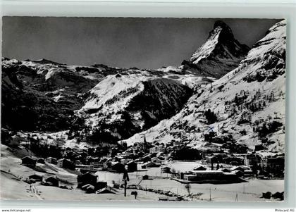 3920 Zermatt - Zermatt et le Cervin Winteraufnahme - 10156703