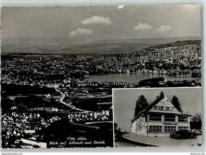 8134 Adliswil Sood-Oberleimbach - Zürich Luftaufnahme - 10063500