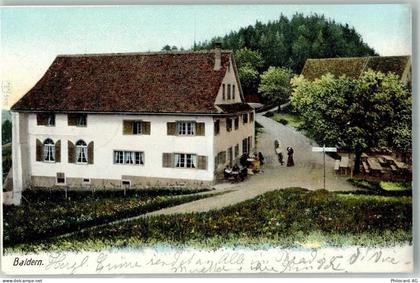 8143 Stallikon 1904 Foto AK Gasthaus Baldern - 13568372