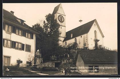 AK Stallikon, Blick zur Kirche