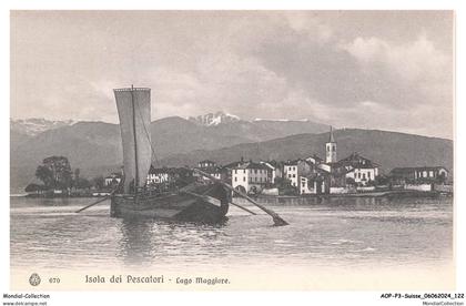 AOPP3-0208-SUISSE - Isola dei Pescatari - Lago maggiore