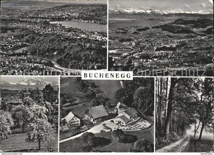 Buchenegg Stallikon ZH Totalansicht Bergrestaurant Buchenegg