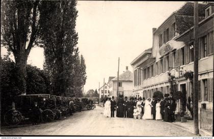 CPA Herrliberg am Zürichsee Kanton Zürich, Hotel Raben