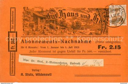 Embrach ZH Versicherungs-Ausweis Fr. 500