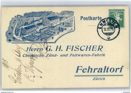 Fehraltorf Herrn G H Fischer Chemische Zuend Fettwaren Fabrik