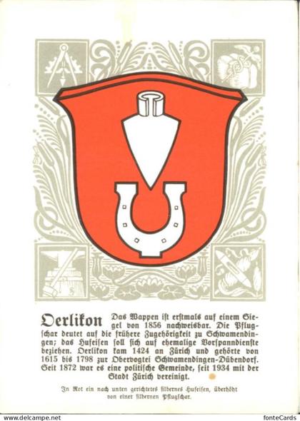 Oerlikon ZH Oerlikon Wappen