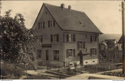 Photo CPA Dübendorf Kanton Zürich, Geschäftshaus, Wohnhaus, Garten