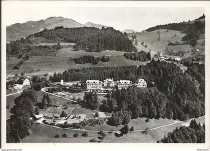 Wald ZH Sanatorium Wald   Fliegeraufnahme