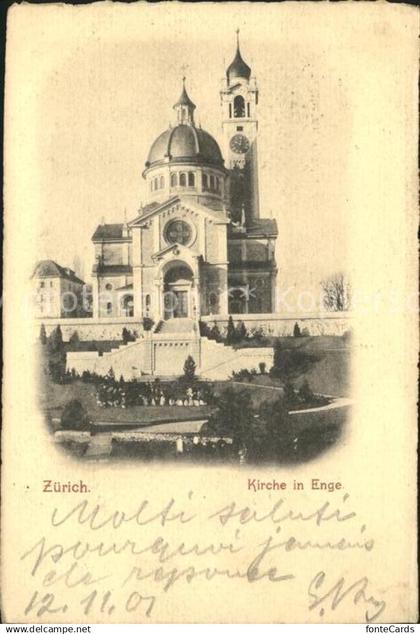 Zuerich Kirche in Enge