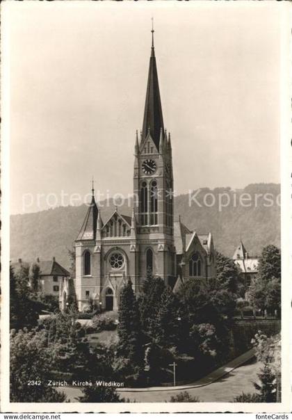 Zuerich Kirche Wiedikon