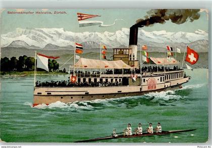 Zürichsee 1908 - DS Helvetia - 10397672