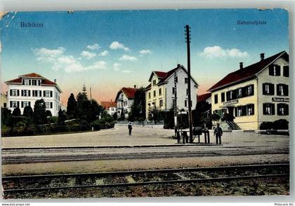 8608 Bubikon 1927 Gebrauchsspuren Bahnhofplatz - 13575673